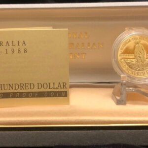 1988 Two Hundred Dollar Gold Proof Coin - First Fleet