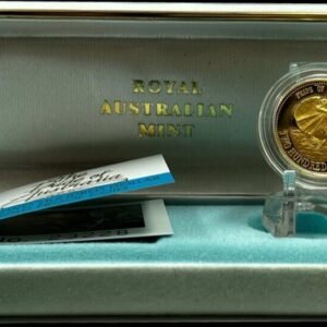 1989 Two Hundred Dollar Gold Proof Coin - Frill Necked Lizard